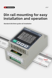 جهاز تحكم في درجة الحرارة TUOBANG TK6Z-14V RS485 مع منفذ توصيل رقمي، ثيرموستات رقمي PID مع مدخلات K/E/PT100، قابل للتخصيص حسب الطلب (OEM/ODM) - Product Image 4