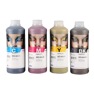Originele Korea Inktec Inkt Sublinova Ses 1000Ml T-shirt Dye Sublimatie Inkt Voor Epson DX5 DX7 Tfp Printkop