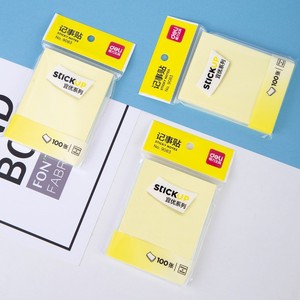 Deli Sticky Notes 76x101mm 100 Sheets Self Adhesive Memo Pad For Office School Use - Product Image 2