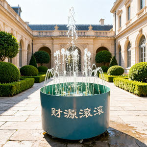 <span class=keywords><strong>Fontaine</strong></span> d'eau portable éclairée <span class=keywords><strong>pour</strong></span> intérieur et extérieur, jet d'eau <span class=keywords><strong>pour</strong></span> villa et jardin - Product Image 2