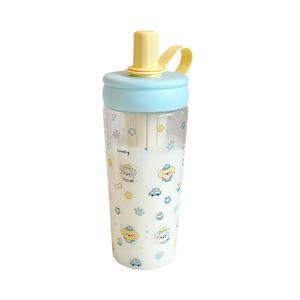 800ml Bouteille d'eau <span class=keywords><strong>en</strong></span> plastique à double compartiment pour les femmes Portable Tea Maker Cup Straw Motivator pour boire de <span class=keywords><strong>la</strong></span> poudre enduite - Product Image 6