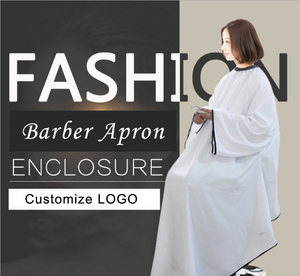 Professional Nylon Waterproof <strong>Barber</strong> <strong>Cape</strong> with Sleeves Adult Hairdresser and Beard Apron Wholesale Salon Haircutting <strong>Cape</strong> - Product Image 4