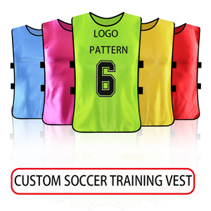 Oem Fabriek Custom Logo Voetbal Training Vest Voetbal Bibs Mesh Scrimmage Vesten Voor Volwassenen Kinderen Voor Winter Zomersport - Product Image 5