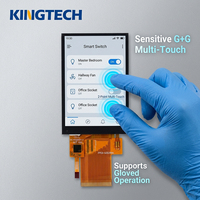 Kingtech 480X320 3,5 Zoll 1000Nits Hochhelligkeits-G+G Kapazitiver Bildschirm für Industriegeräte & Outdoor TFT LCD Touch-Modul