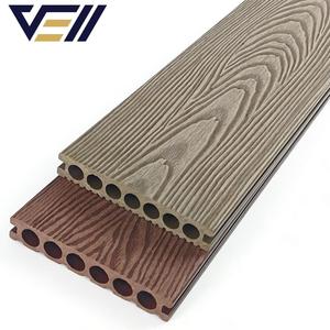 VELL Prix d'usine Revêtement de <span class=keywords><strong>terrasse</strong></span> WPC moderne et protecteur avec grain de bois imperméable pour piscines et terrasses extérieures - Product Image 5
