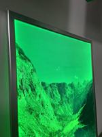 Cadre photo rétroéclairé Anime 16x24, boîte à lumière RGB, cadre noir personnalisé, affiche d'art, boîte à lumière LED pour décoration murale, affiche