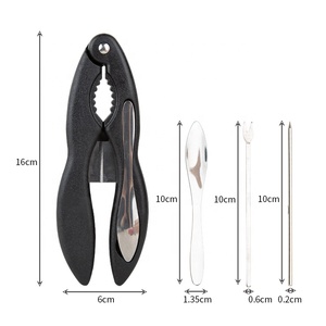 Gloway đa chức năng <span class=keywords><strong>ABS</strong></span> thép không gỉ cua <span class=keywords><strong>Cracker</strong></span> và hải sản công cụ bao gồm nhúng cua Chân Ngã Ba chọn Muỗng & kim - Product Image 1