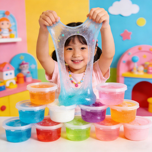 2026 Factory Directly Making You Own <b>Slime</b> Fluffy Floam <b>Slime</b> Toy Putty Crystal Diy <b>Slime</b> <b>Kit</b> for Kids - Product Image 3