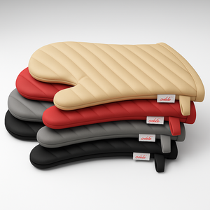 Accessoires de cuisine pour la maison, gants en coton résistants à la chaleur pour four et barbecue - Product Image 1