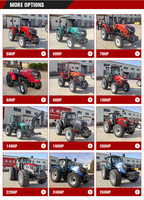 Pas cher 210HP 220HP 240HP 140HP 150HP 160HP 180HP Chine Tracteurs compacts pas cher 4X4 Tracteur à vendre
