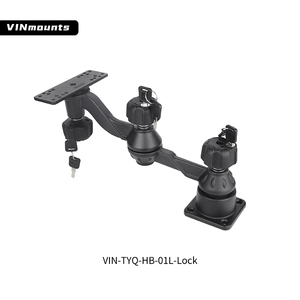 ขายึดเครื่องหาปลาแบบแกว่งได้ 12 นิ้ว สำหรับเรือ ใช้ได้กับ Garmin Lowrance VIN-TYQ-HB-01L-Lock - Product Image 1
