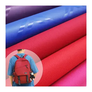 wholesale waterproof 100% polyester 300D embossed with PVC coated oxford fabric