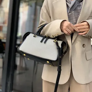 Fabrik Dame Bolsa De Hombro Designer-Handtaschen langer Riemen-Schulter-Tutte-Tasche Leinwand Crossbody-Tasche für Damen individuelle Tasche mit Logo
