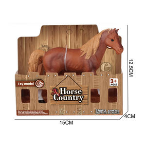 Toptan Plastik Oyuncak Atlar Figürleri Çiftlik Hayvanı Oyuncak At Figürü Oyuncak Model Çocuklar İçin - Product Image 3