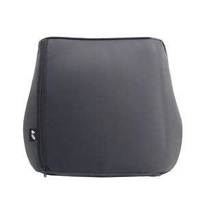 Coussin lombaire - Housse de siège de voiture universelle, cuir PU et mousse à mémoire de forme, noir Simoni Racing - Product Image 2