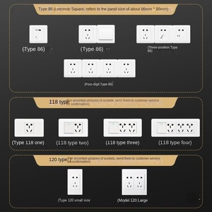 Transparent <b>Wall</b> Switch Waterproof Box DustProof Protective <b>Cover</b> Outlet Door Bell Box 86 <b>Wall</b> <b>Socket</b> Switch Plate - Product Image 5