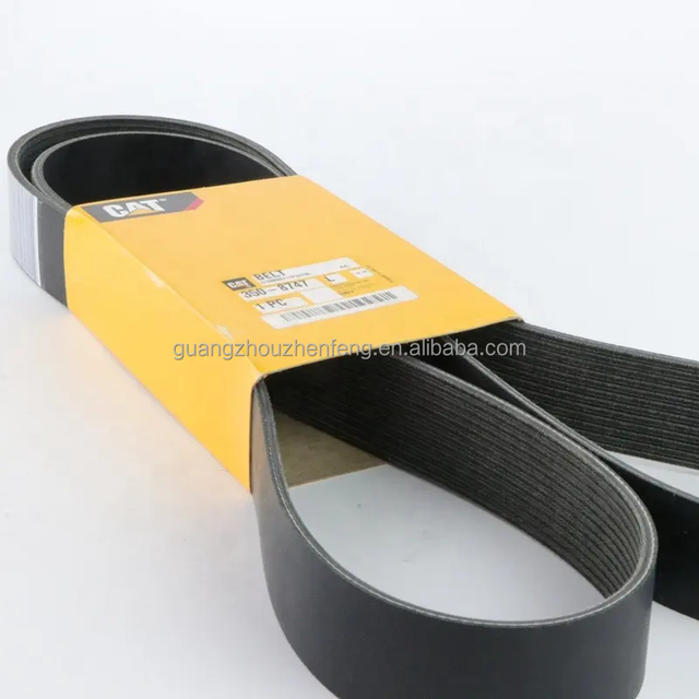 8PK1090 Excavator Belt Multi V Ribbed Serpentine Drive Belt Automotive Generator V- Belt 8PK1090