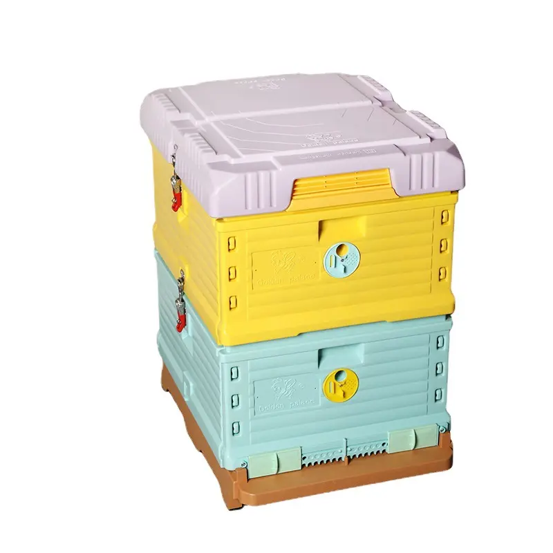 Großhandel 2-Schichten Kunststoff-Bienenstock Langstroth Bienenstock Thermoschachtel für Biene