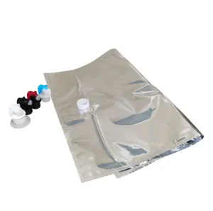 20L aluminum bib bag in box wine with vitop for drinking water food grade PE metalized bag for wine liquid storage with tap