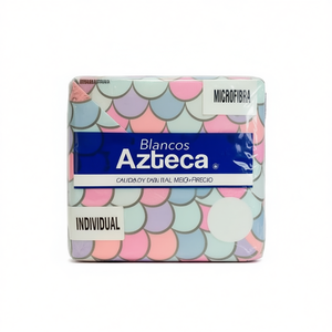 Set di Lenzuola in Microfibra Blancos Azteca 175x220 Cm, Motivo a Squame di Sirena, Confezione Singola per Uso Domestico - Product Image 1