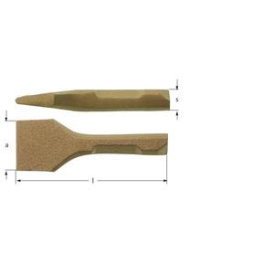 AMPCO - ML0016A Ciseau à détartrer pneumatique, ciseaux anti-étincelles en bronze aluminium, ciseaux et cales pneumatiques - Product Image 1