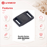 Boucle de ceinture en plastique personnalisée avec logo, 25 mm, boucle de sécurité pour porte-bébé, boucle en plastique à dégagement rapide pour porte-bébé