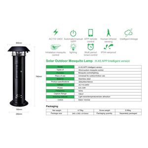 Lámpara <span class=keywords><strong>Antimosquitos</strong></span> LED Ecológica con Control Remoto por Aplicación, Ahorradora de Energía, Impermeable, Trampa para Moscas, Asesino de Mosquitos por Inhalación - Product Image 2