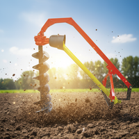 Nouvelle Tarière de Terre PHDI-6 Série 2025 à Vente Chaude avec Embouts à Changement Rapide pour Tracteur