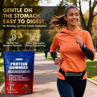OEM ODM Gummies protéinés végétaliens originaux en sachet, Gummies protéinés pour le fitness et Gummies vitamines C, Gummies protéinés de lactosérum