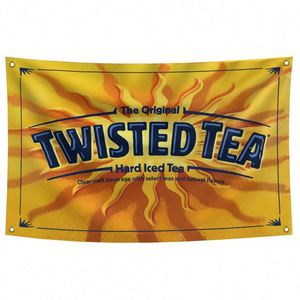 Fábrica al por mayor 3x5ft buena calidad tela Premium impresión Digital bandera personalizada torcido té banderas, pancartas - Product Image 3