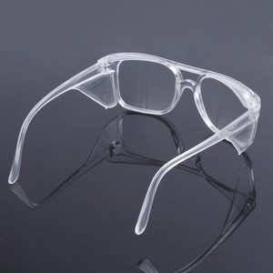 Lunettes de visite transparentes à la mode de haute qualité pour les usines et les chantiers de construction