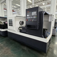 Tour horizontal CNC robuste CK6150-1000 à banc plat, haute rigidité, automatique, précision 0,001 mm, déplacement sur 2 axes