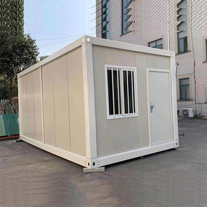 Casas prefabricadas de contenedores desmontables, paquete plano de montaje fácil rápido, edificio de oficinas de garaje de una habitación, diseño moderno certificado ISO9001 - Product Image 5