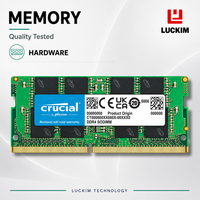 Mémoire RAM Crucial pour ordinateur portable DDR4 16 Go 2666 MHz PC4-21300 SO-DIMM 260 broches 1,2 V