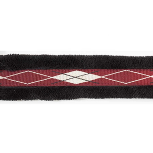 Licol de cheval en nylon de qualité supérieure avec motif équestre, bande nasale rembourrée en fourrure artificielle et tête de licol souple pour l'équitation - Product Image 6