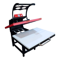 Presse à chaud semi-automatique électrique haute efficacité NUOYU, transfert thermique numérique pour vêtements et t-shirts, 220V, garantie 2 ans