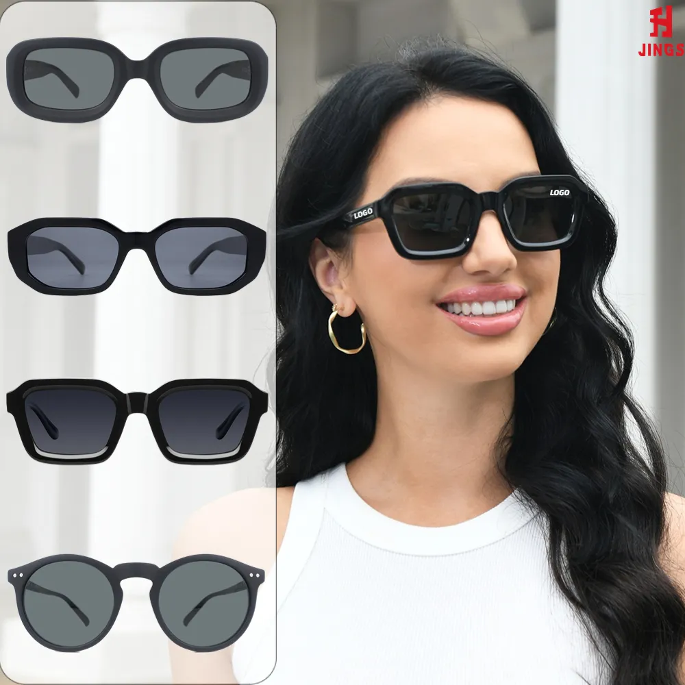 2023 Superior Brand Wholesale Trendy UV 400 Polarized custom logo Sun Glasses PC Frame designer Sunglasses for men women