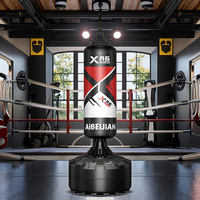 Sac de boxe avec support gratuit Sac de sable pour Taekwondo Stand Boxe Kids Martial Arts Training Gym Use Made PU Water Filling