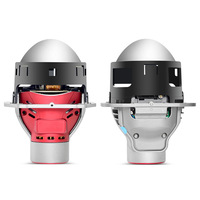 Yosovlamp voiture projecteur LED 60W moto phare à feux de croisement et feux de croisement 13000LM projecteur à lentille de 3 pouces