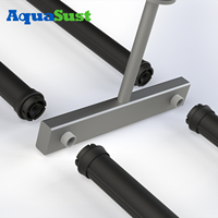 Diffuseur tubulaire à bulles fines rétractable EPDM/Silicone/PTFE pour eaux usées complexes