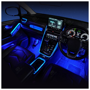 ชุดไฟตกแต่งภายใน<span class=keywords><strong>รถ</strong></span>ยนต์ D6 Dynamic Lighting สำหรับ Toyota Zenix พร้อมระบบควบคุมด้วยเสียง ครอบคลุมพื้นที่ภายในเต็มรูปแบบ อัพเกรดไฟ LED - Product Image 6