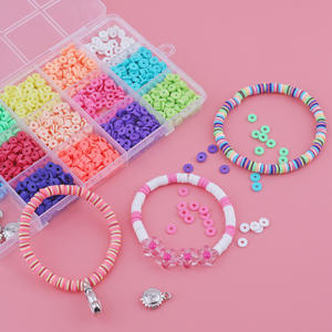Kit de abalorios de alta calidad con hilo de nailon de 0.4 mm, herramientas para hacer pulseras con cuentas de colores para manualidades de joyería DIY. - Product Image 5