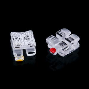 Meest Populaire Tandheelkundige Heldere Monokristallijne Saffier Mini Roth Orthodontische Beugels - Product Image 4