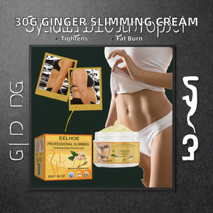 Crema de Jengibre de 50g para Adelgazar y Reafirmar Todo el Cuerpo, Crema Térmica para Masaje Muscular Abdominal, Quemador de Grasa, Producto para Perder Peso - Product Image 2