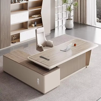 Table de travail informatique moderne de luxe de haute qualité, table de bureau à domicile, bureau de direction