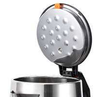 RAF 1500w ébullition rapide appareil ménager bouilloire café pas cher sans fil cruche prix théière en acier inoxydable eau bouilloires électriques