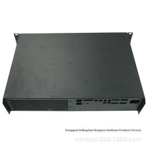 Boîtier de serveur de communication audio en acier, PC industriel, boîtier en aluminium CNC, alimentation, fixation par tôle, châssis d'usine - Product Image 4
