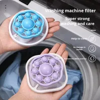 Pet Fourrure Lint Hair Catcher Objet Flottant Filtre Sac PVC Nettoyage Détachage Boule Machine À Laver Objet Flottant