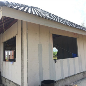Pared divisoria interna <span class=keywords><strong>de</strong></span> construcción con aislamiento térmico y ahorro <span class=keywords><strong>de</strong></span> energía, para complejo turístico, hotel, pueblo <span class=keywords><strong>de</strong></span> vacaciones, pared externa - Product Image 4