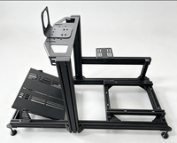 Support de Volant Universel en Aluminium 4080 pour Simulateur de Conduite, Base de Volant, Levier de Vitesses et Frein pour Jeu de Course à Domicile